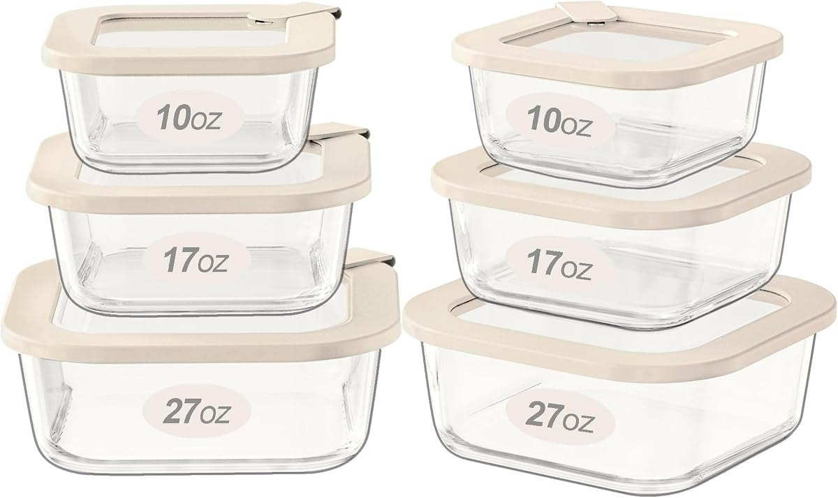Glass Food Storage Set by Urban Green