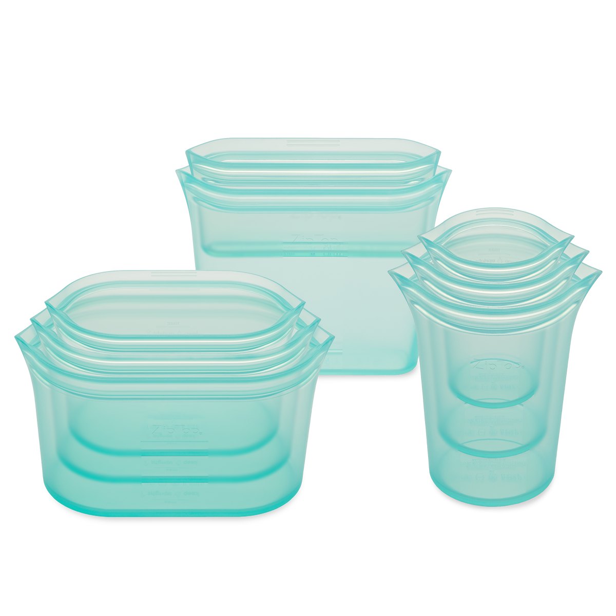 Silicone Food Storage Bags by Zip Top